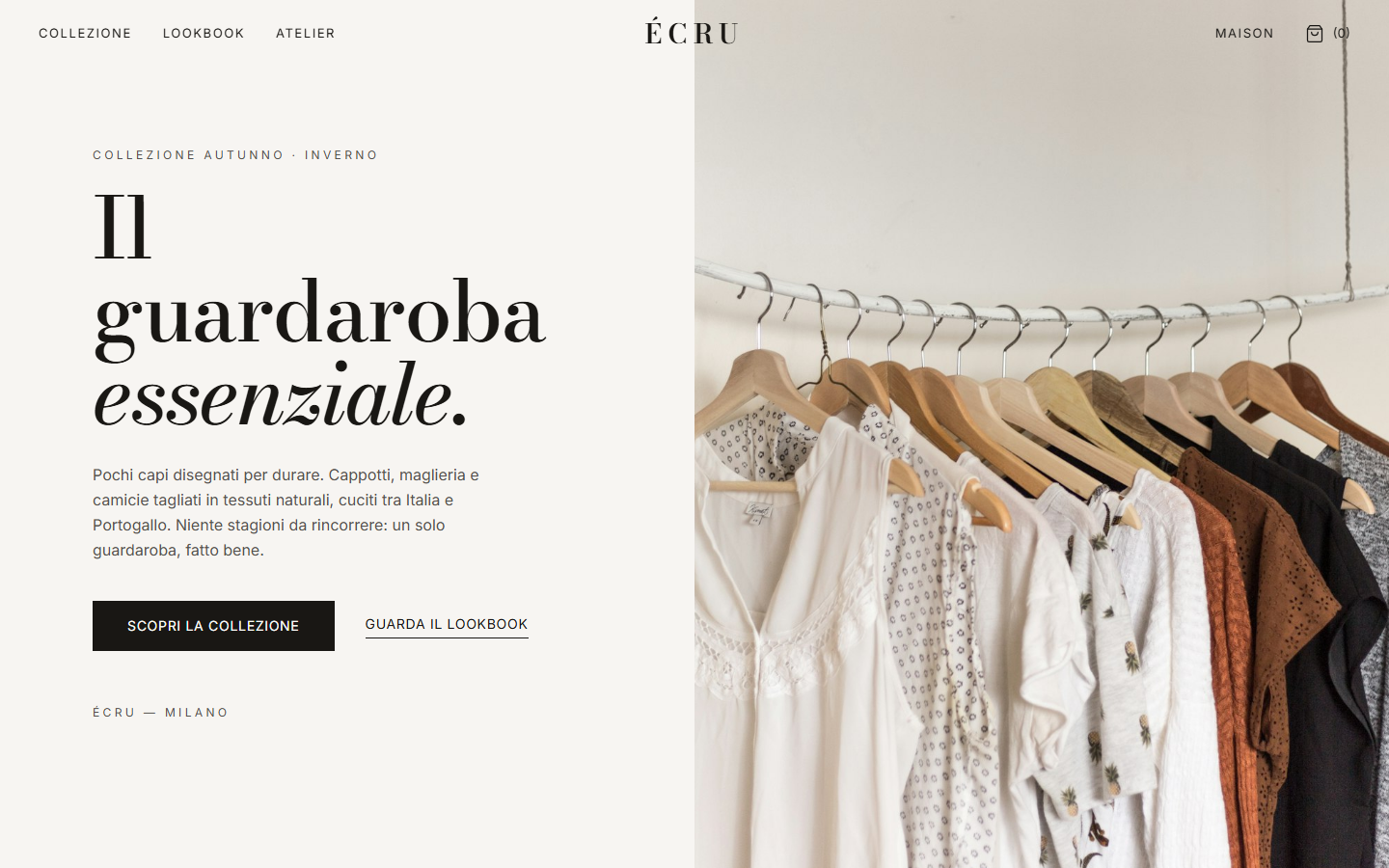E-commerce moda luxury