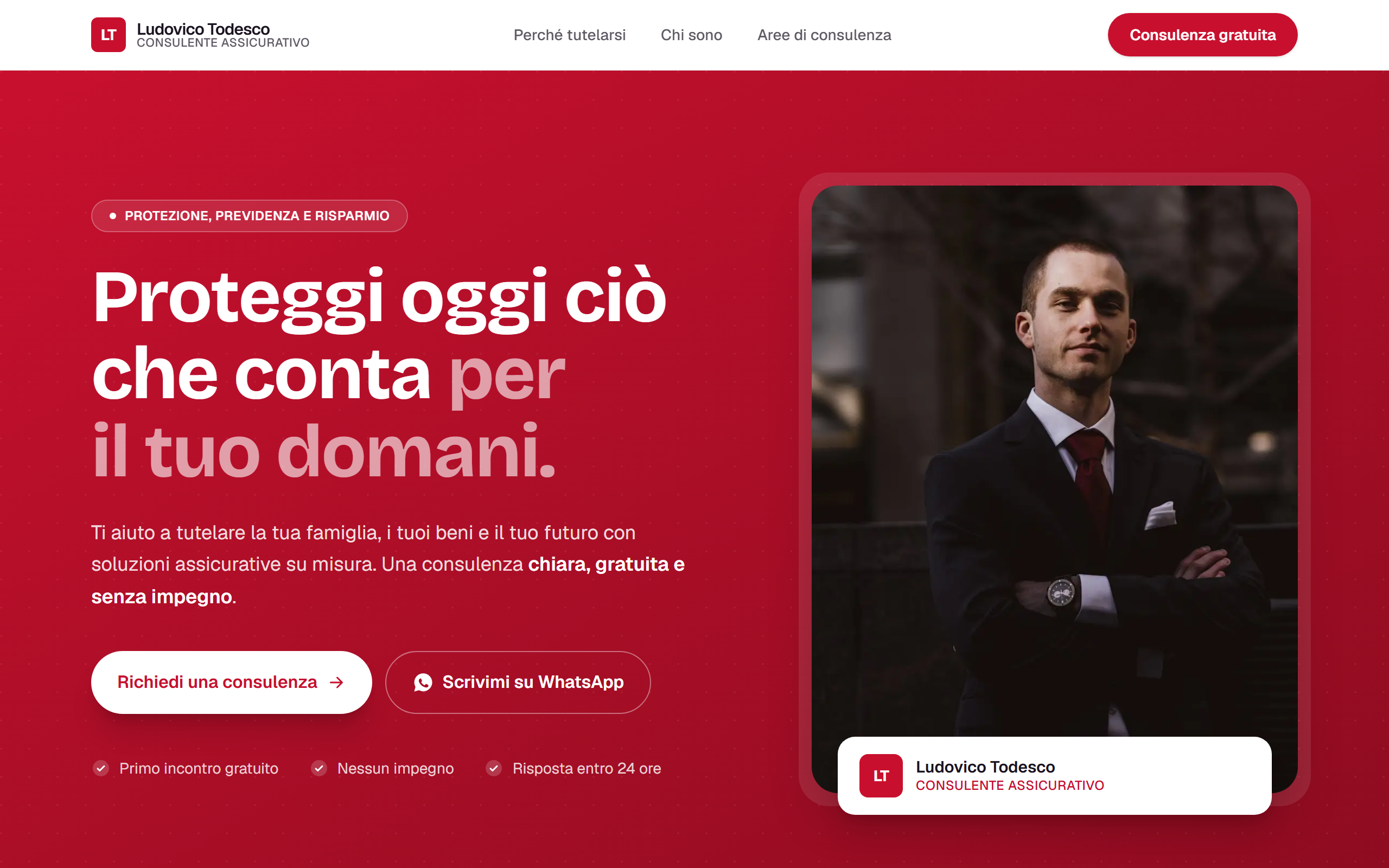 Consulente protezione famiglia