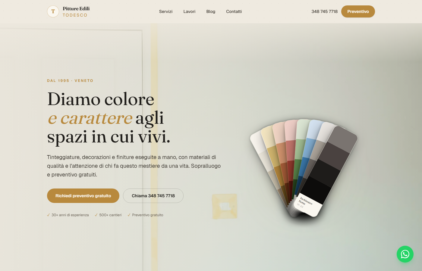 Impresa edile (sito + gestionale)